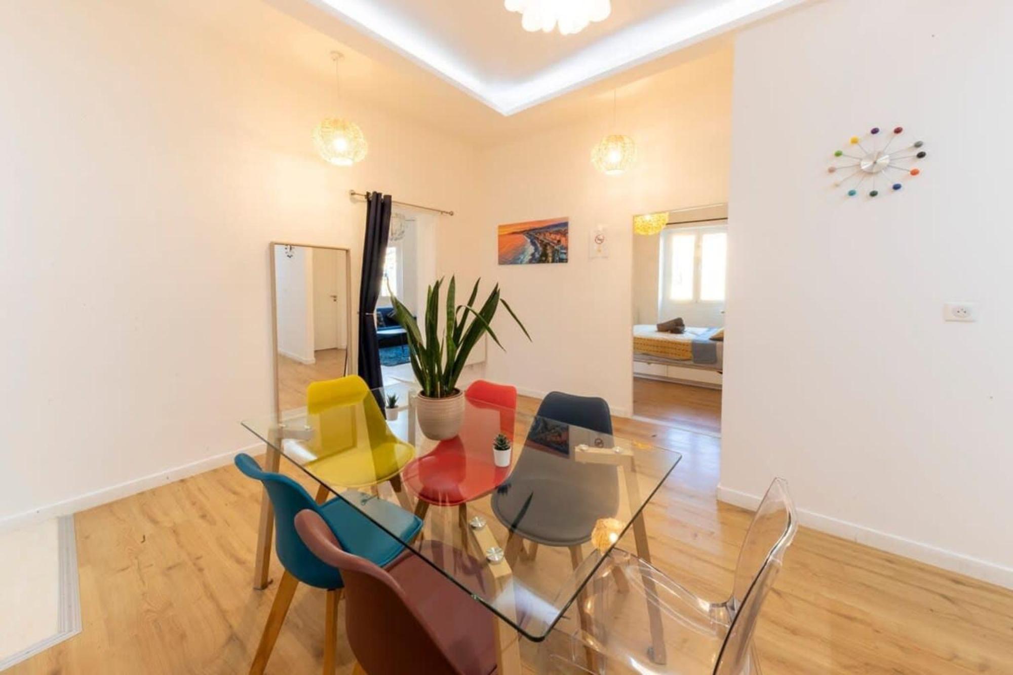 Appartement The Big Flat - Hypercentre - Car Park - Virtual Tour à Nice Extérieur photo